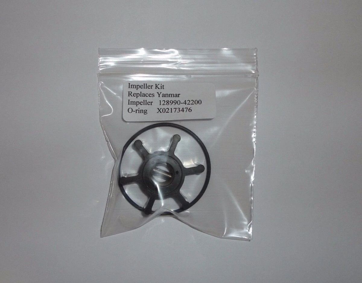 Sea Water Pump Impeller Kit for Yanmar 2YM15 3YM20 3YM27A 3YM30 2004–up