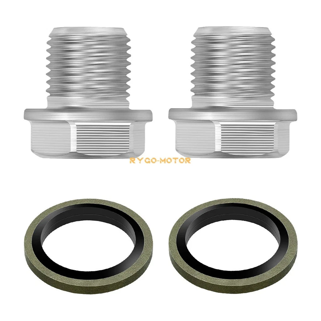 2X Oil Drain Plug Gasket for Suzuki GSXR GSXS 750 1000 Hayabusa Bandit Boulevard