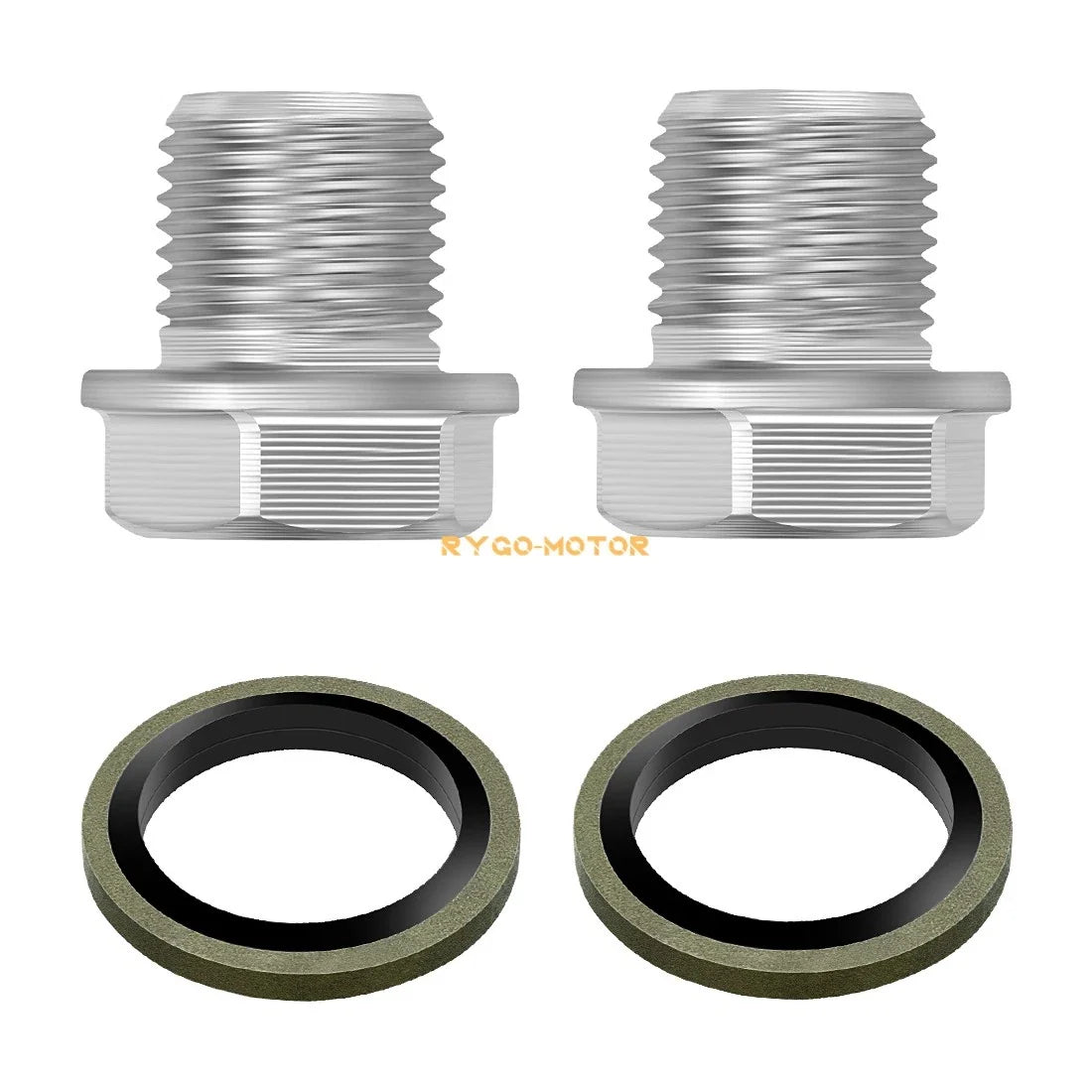 2X Oil Drain Plug Gasket for Suzuki GSXR GSXS 750 1000 Hayabusa Bandit Boulevard