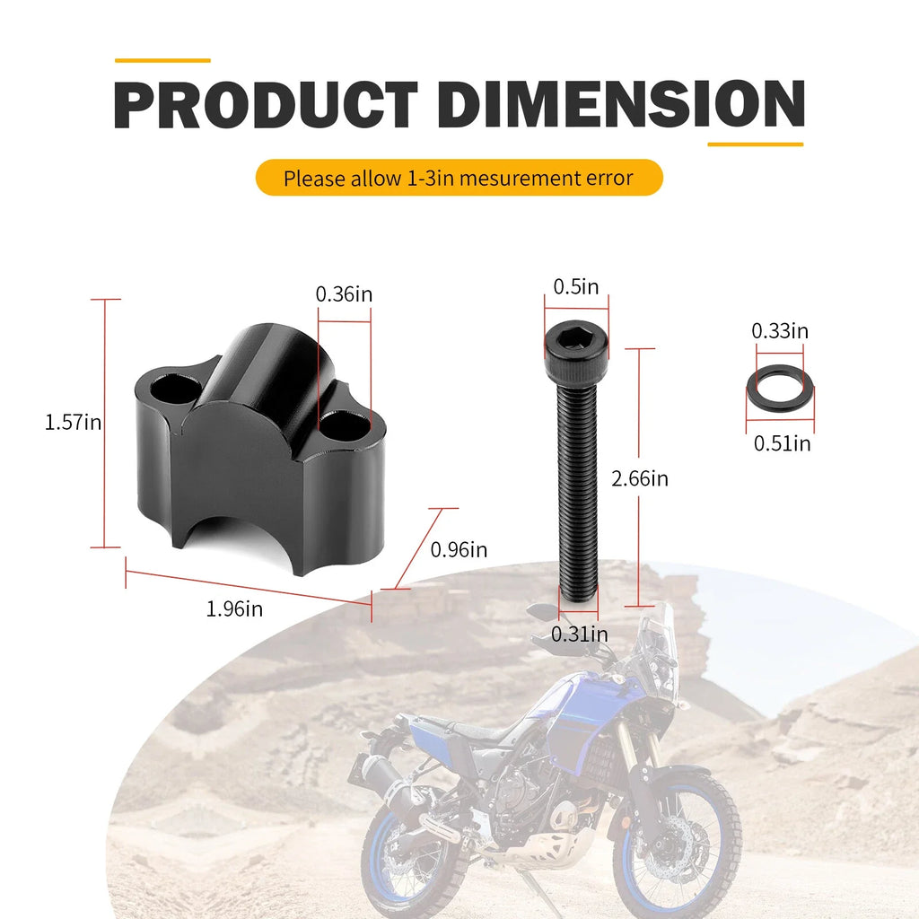 Handlebar Risers for 7/8" Bars (Universal Fit)