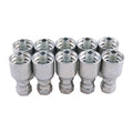 10X Hydraulic Hose Fitting 10643-6-6 with 3/8" Thread Female JIC 37° for Parker