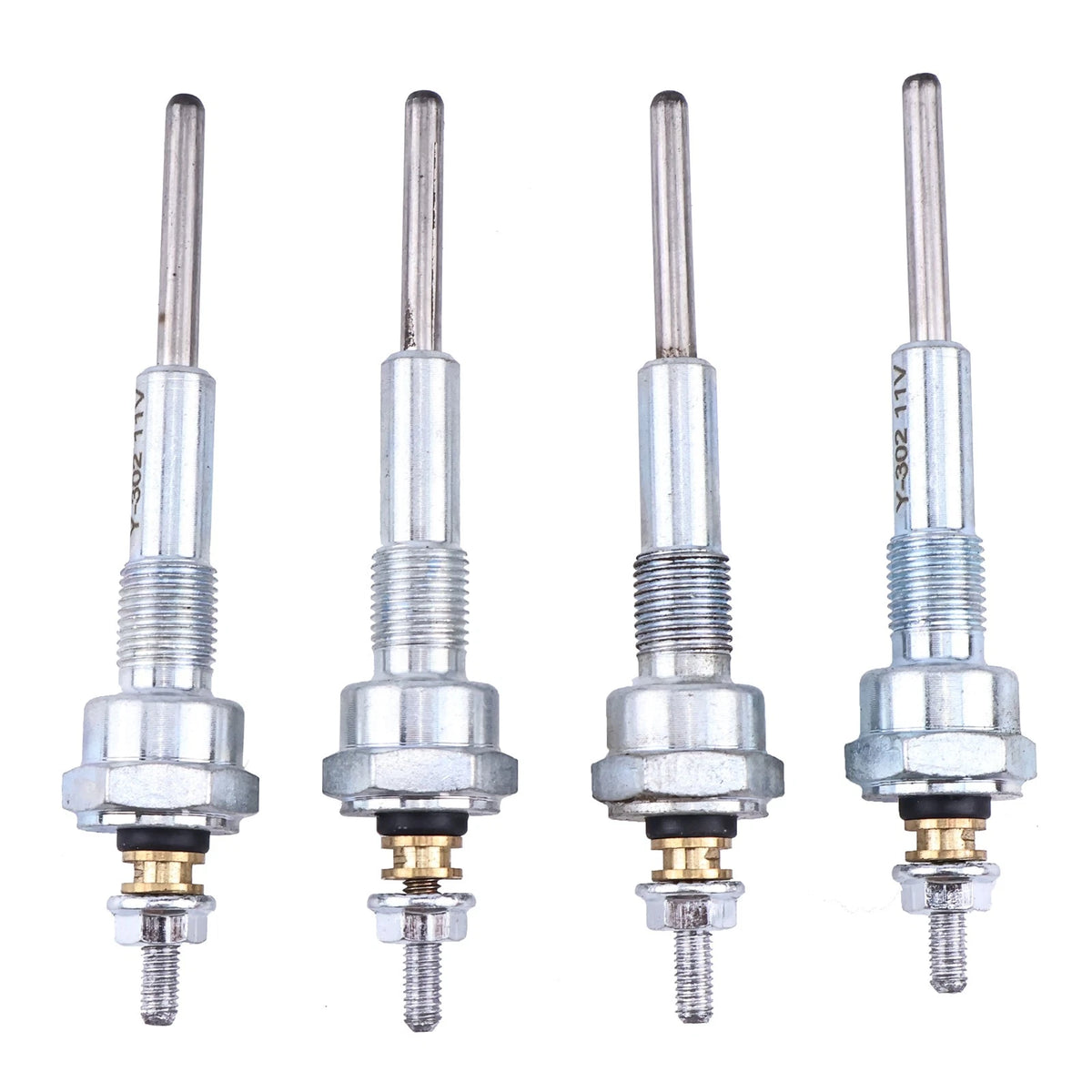 4PCS Glow Plug 0250200035 Y-302 AG39 for Leyland Tractor 154 Morris Marina MK II