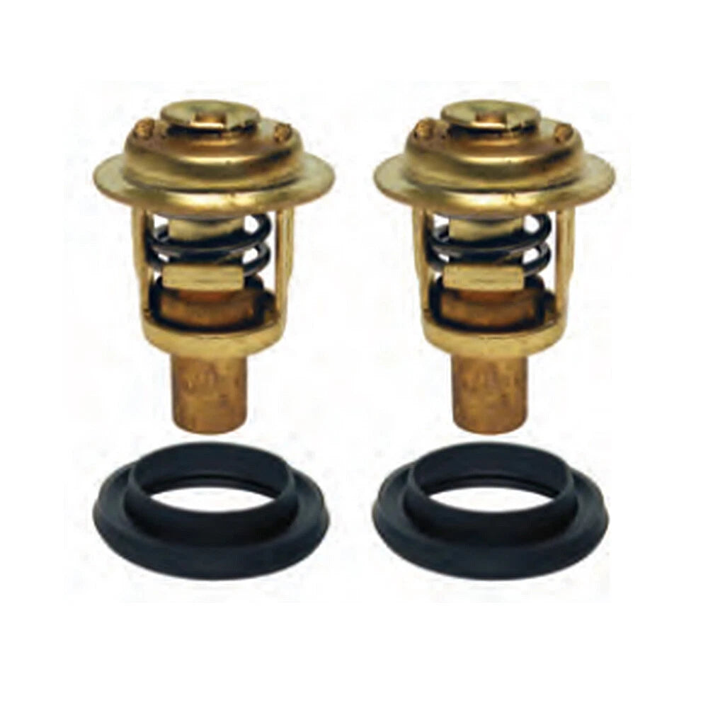 2 PCS Thermostat 75692Q2 75692T for Mercury Marine 143F Degree 135-150HP