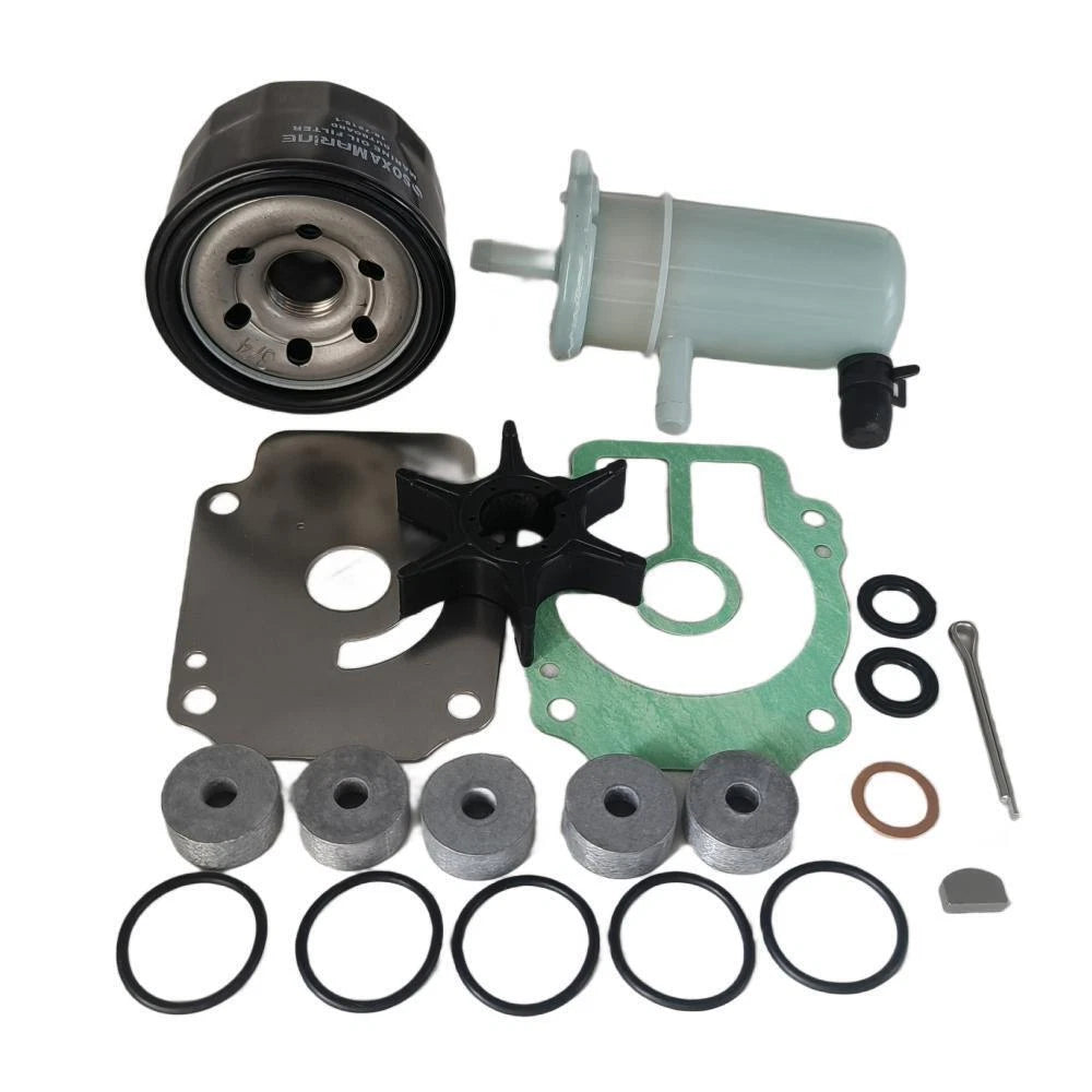 Maintenance Service Kit 17400-94824 for Suzuki DF25 DF30 Outboard 55321-87J00