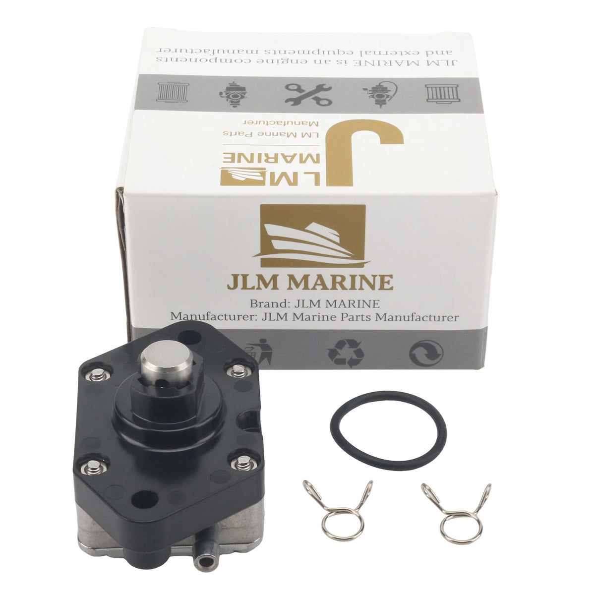 Fuel Pump & O-ring Kit for Suzuki 15100-91J00 15100-91J01 4HP 5HP 6HP Outboard