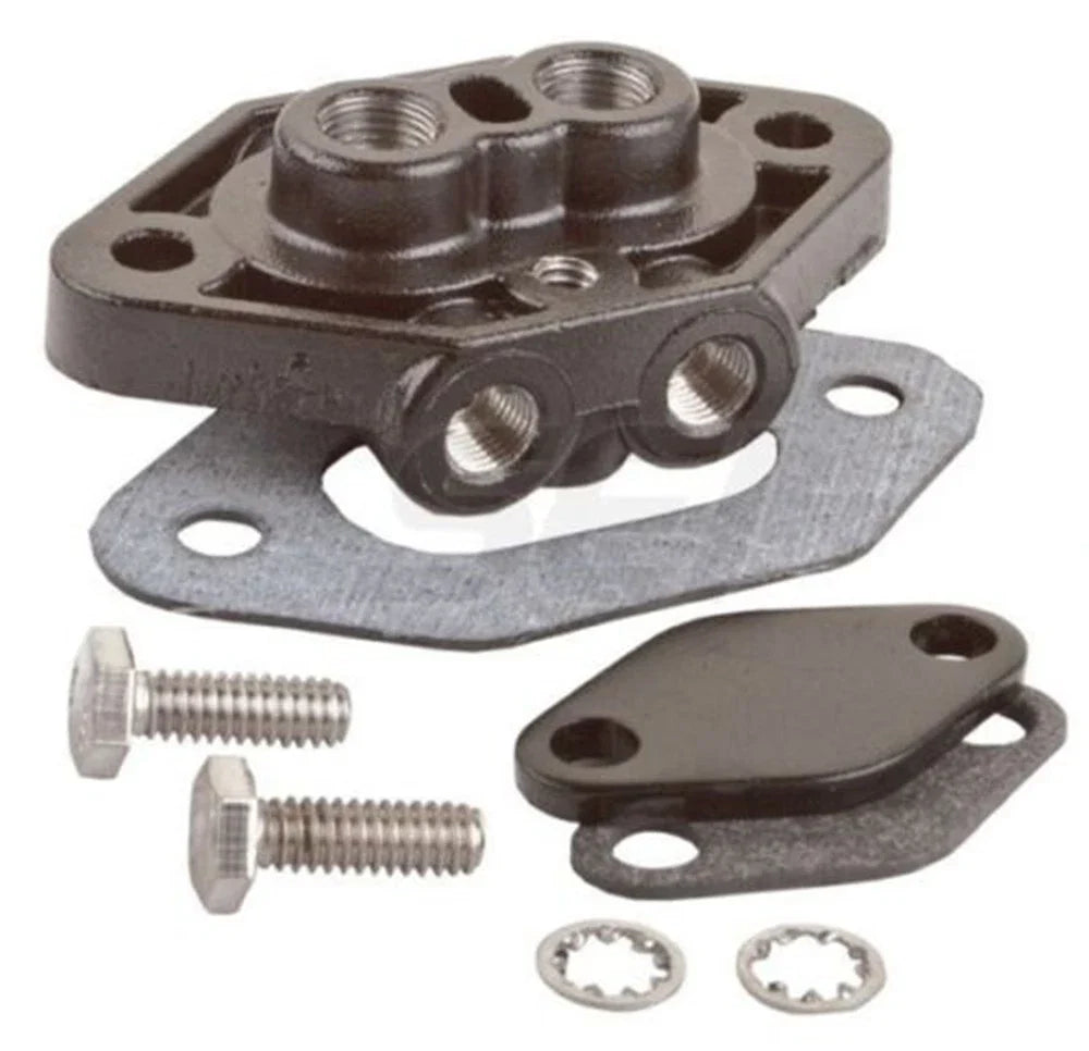 Trim Cylinder Connector Hydraulic Line Manifold for MerCruiser Alpha Bravo