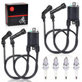 Ignition Coil + Spark Plug for Kawasaki Vulcan VN 1600 (2003–2008)