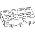 3640877M91 Cylinder Head Fits Massey Ferguson 30D 50B 50D 60H 165 383 390 675 69
