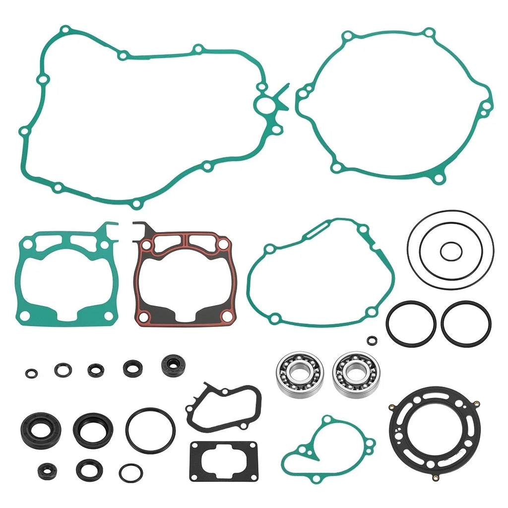 Complete Engine Gasket Kit Set w/ Oil Seals for Yamaha YZ125 (2005–2021)