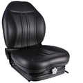 High Back Seat with Integrated Suspension Fits Komatsu Replaces SEQ90-0169