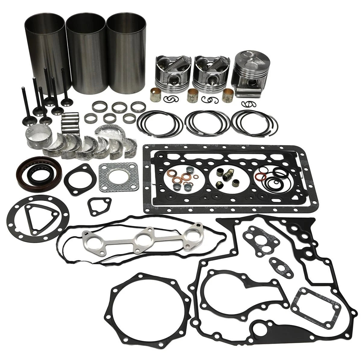 Overhaul Rebuild Kit for Kubota Engine D902 Loader U17-5 Roller BW80-5 BW90AD-5