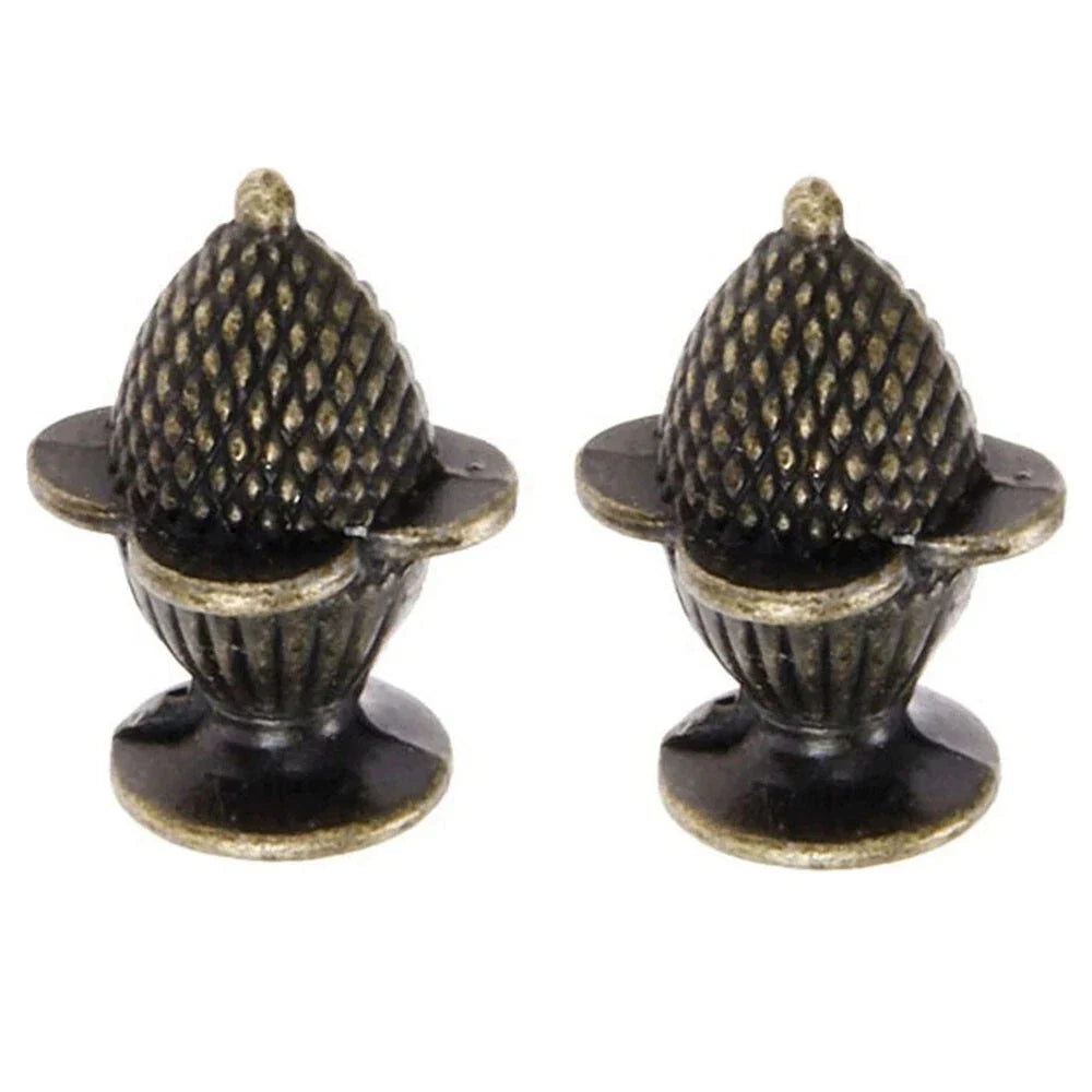 Set of 4 Strawberry Shape Drawer Pull Knobs for Cabinet Hardware