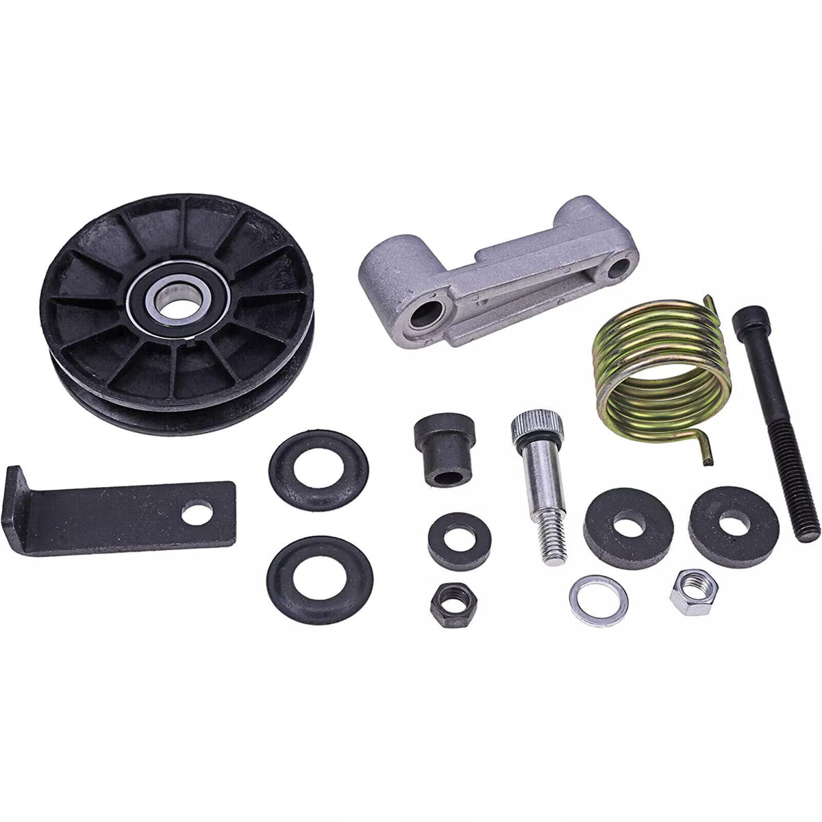 Cooling Fan Pulley Tensioner Kit for Bobcat S250 T110 S150 S175 S185 T140 T180