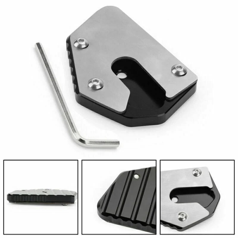 CNC Kickstand Side Stand Extension Pad for Suzuki V-Strom 650XT (2017–2019) T9