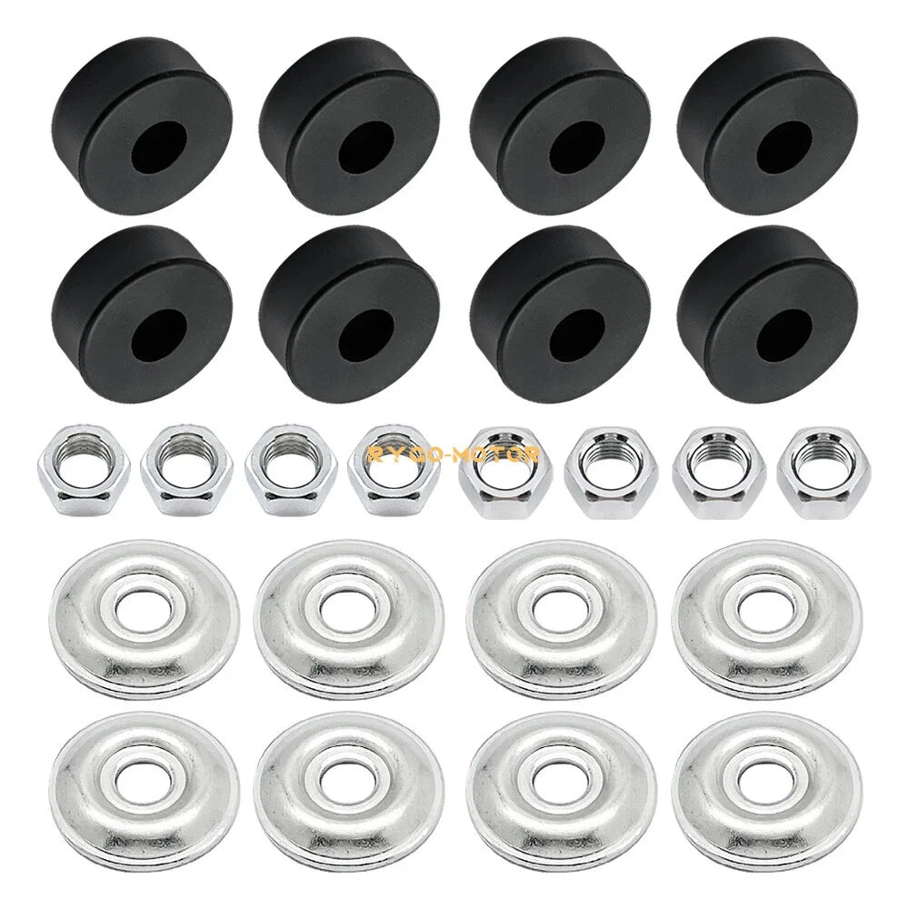 Shock Bushing Nut Kit for Club Car DS/Precedent (1982–Present)