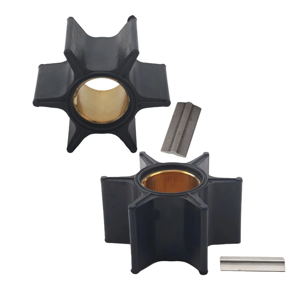 Water Pump Impeller & Key for Mercury Outboard 2 Stroke (65-225 HP)