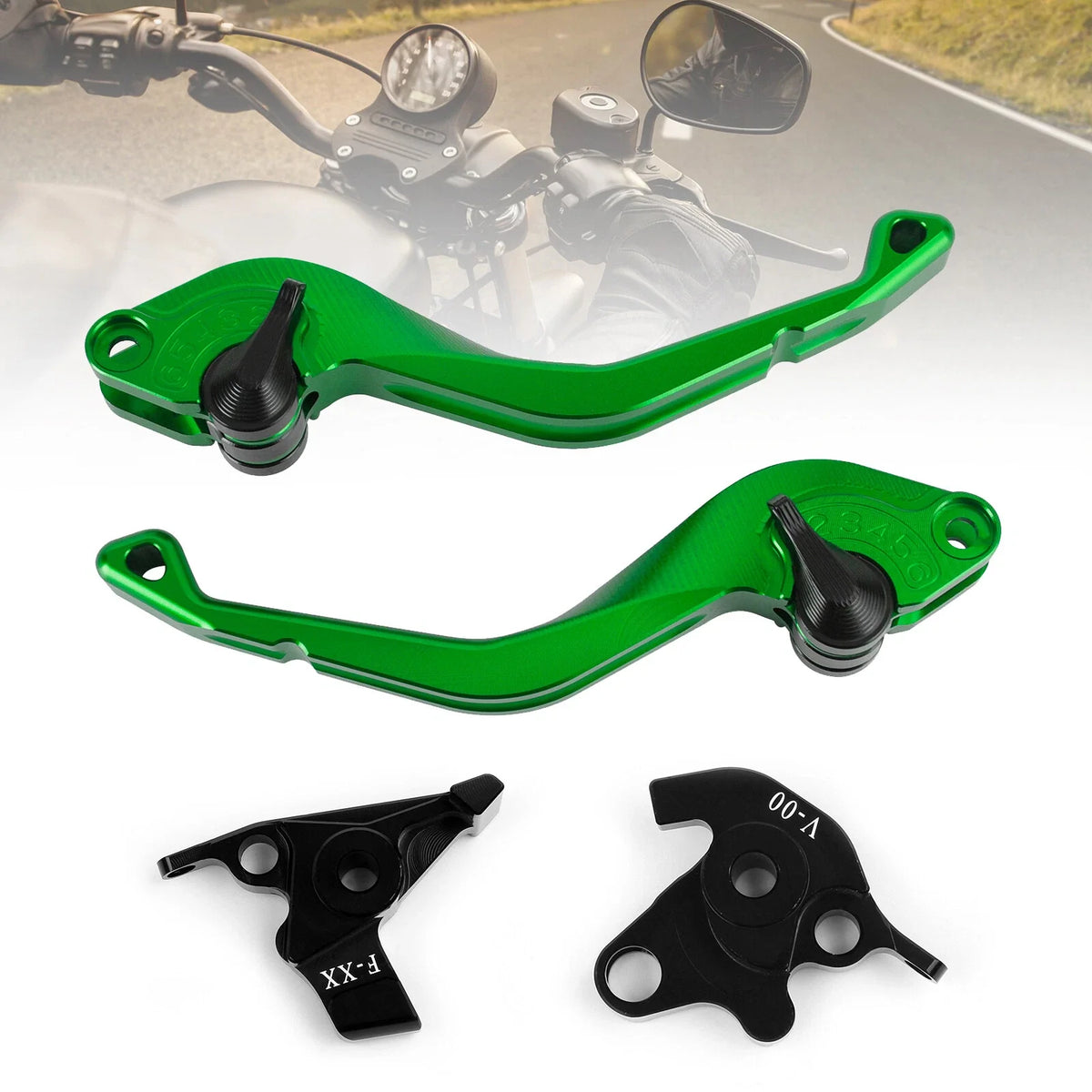 CNC Short Clutch Brake Lever for Honda VFR800 ST1300 CBR1100XX (1998–2007)