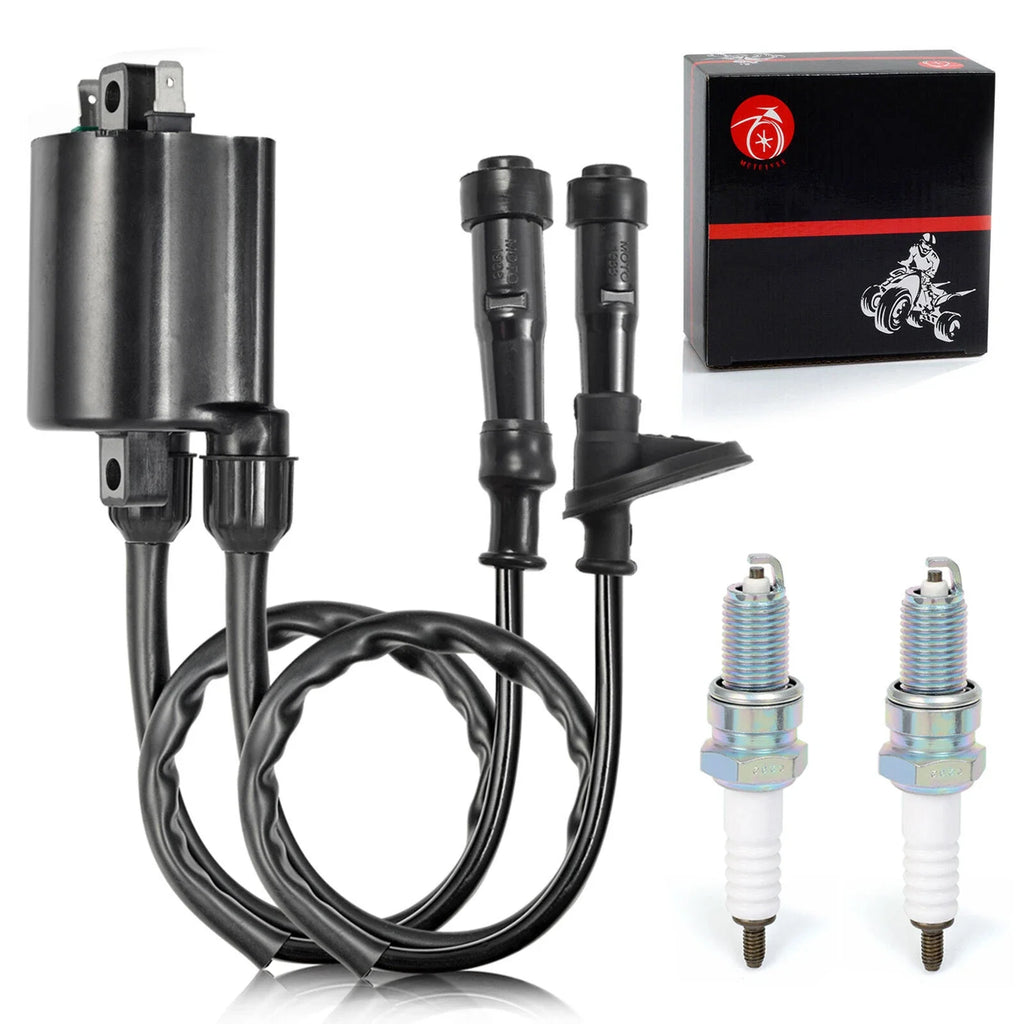 Set of 1 Ignition Coil Spark Plug & Cap for Honda Shadow ACE 750 (1998–2003)