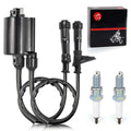 Set of 1 Ignition Coil Spark Plug & Cap for Honda Shadow ACE 750 (1998–2003)