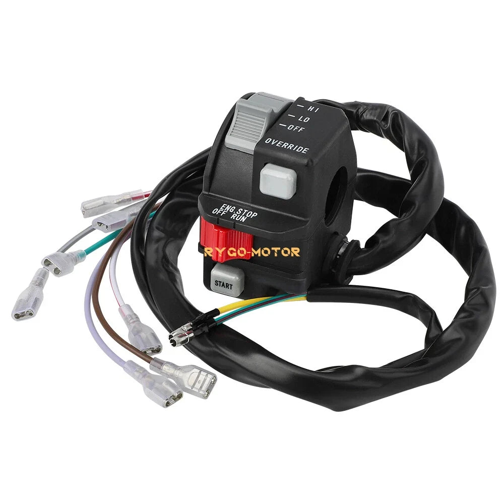 Handlebar Switch On Off Headlight Override for Polaris Scrambler 300 400 (1995–2002)