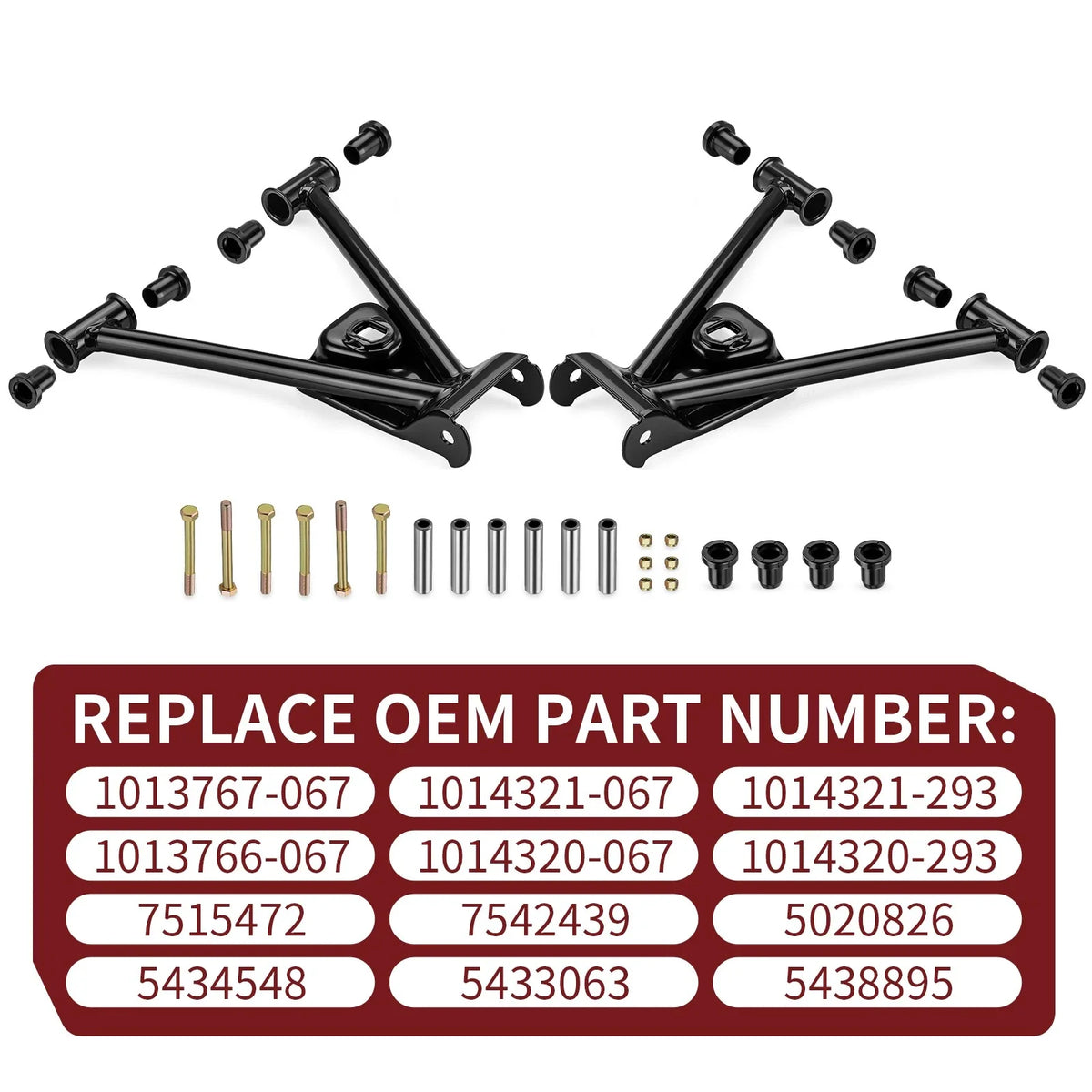 Rear Upper A-Arms for Polaris Sportsman 400 450 500 570 600 700 800 (2000–2023)
