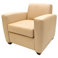 Carver Yachts Boat Arm Chair 8742529 - 32 1/2 Inch Tan Vinyl (marks)