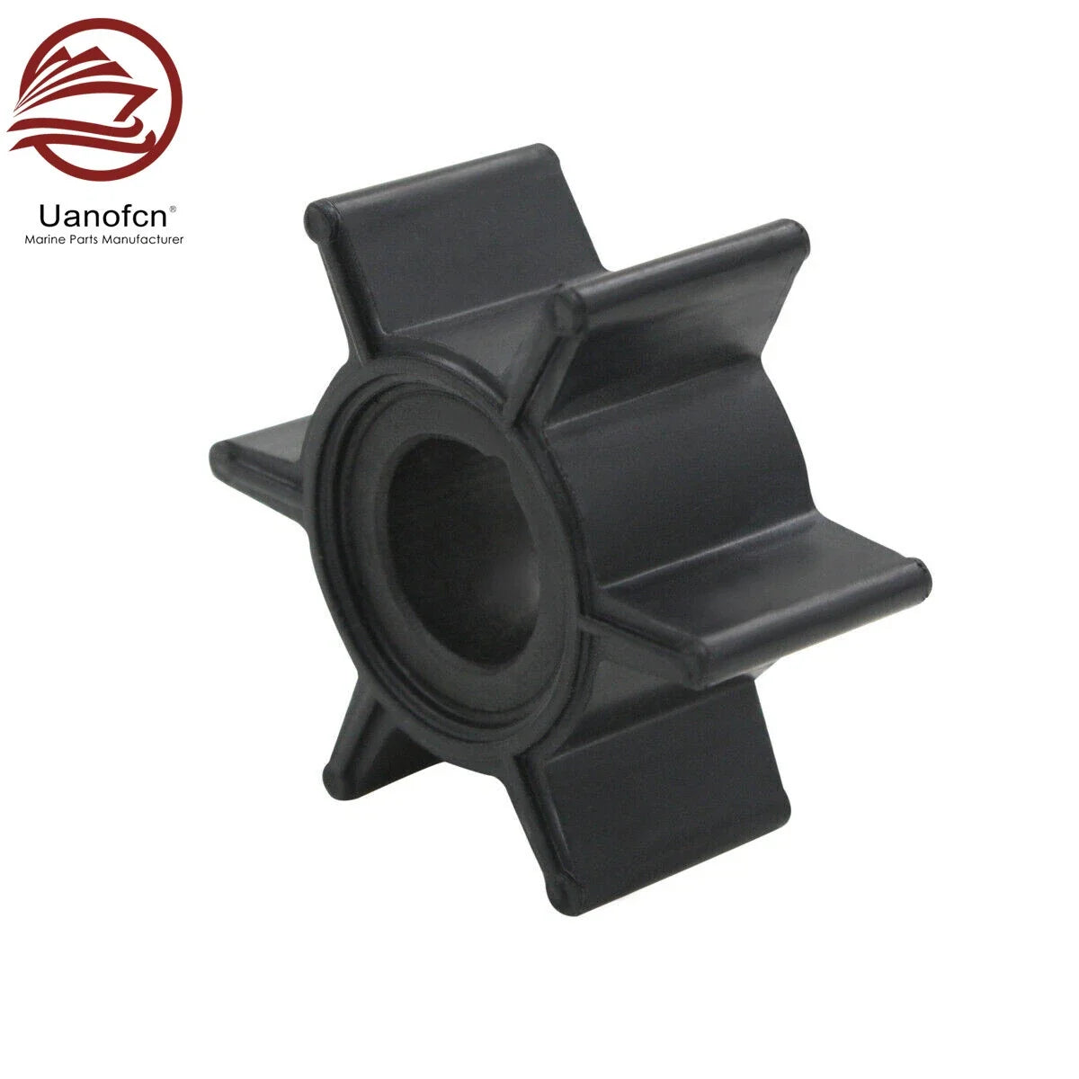 Water Pump Impeller for Tohatsu Nissan 2HP 2.5/3.5/5/6HP (1990–2023) 369-65021-1