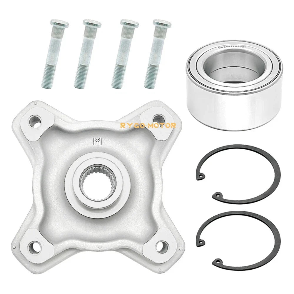 Front Wheel Hub & Bearing Kit with Studs for Polaris Scrambler 1000 850 (2013–2021)