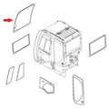 Cab Glass - Windshield Upper Fits John Deere 135D 225DLC 75D 135D 225DLC 4664382