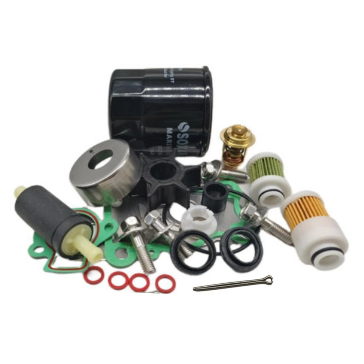 Yamaha 4-Stroke 50HP 60HP Outboard Maintenance Kit 63D-W0078-01 5GH-13440-60