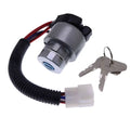 Ignition Switch with 2 Keys TC020-31820 for Kubota M4900 B2150 L3000F M6800 BX2200