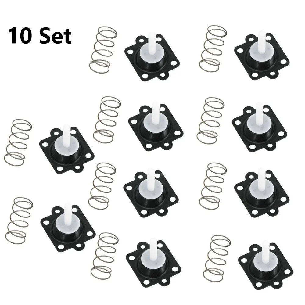 10x Accelerator Pump Replacement Kit 811287 for Mercury 80-125HP (1988–2004)