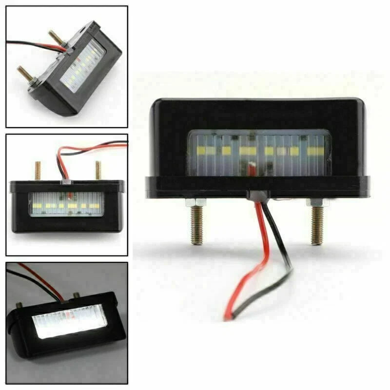 LED License Plate Rear Light Lamp for Universal Motorcycle (T9)