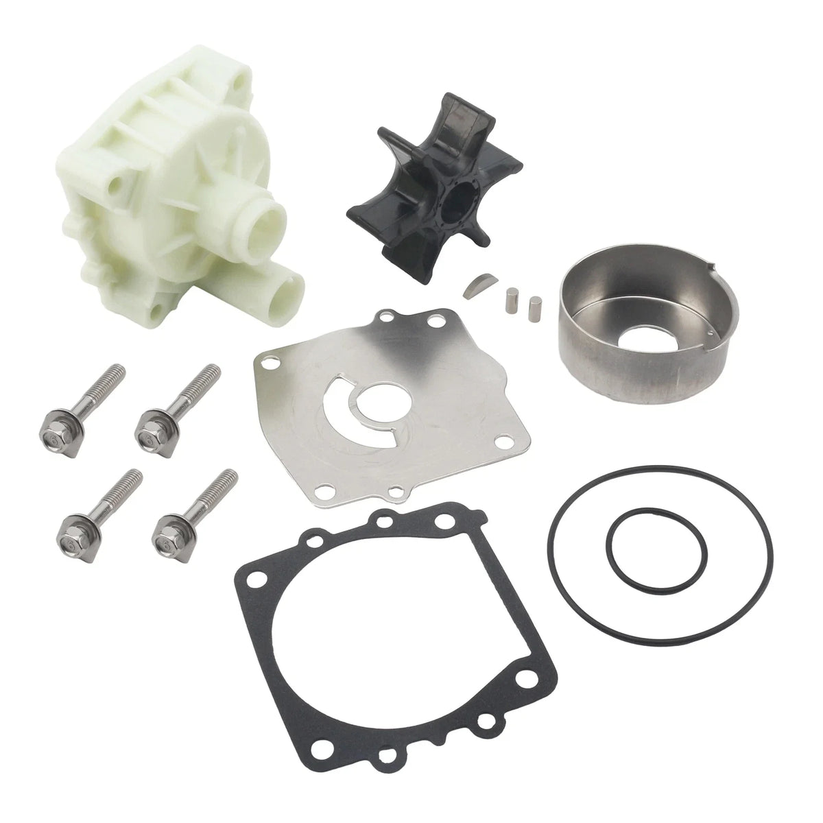 Water Pump Impeller Repair Kit for Yamaha Outboard (18-3396-1, 18-3396)