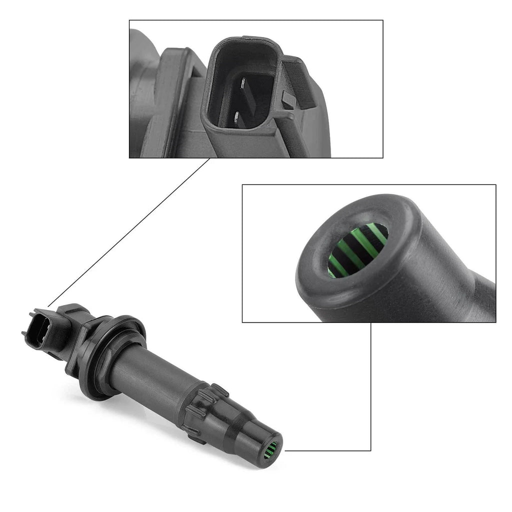 Ignition Coil for Kawasaki KX250F (2006, 2007–2010) 21121-0021 Spark Plug Cap