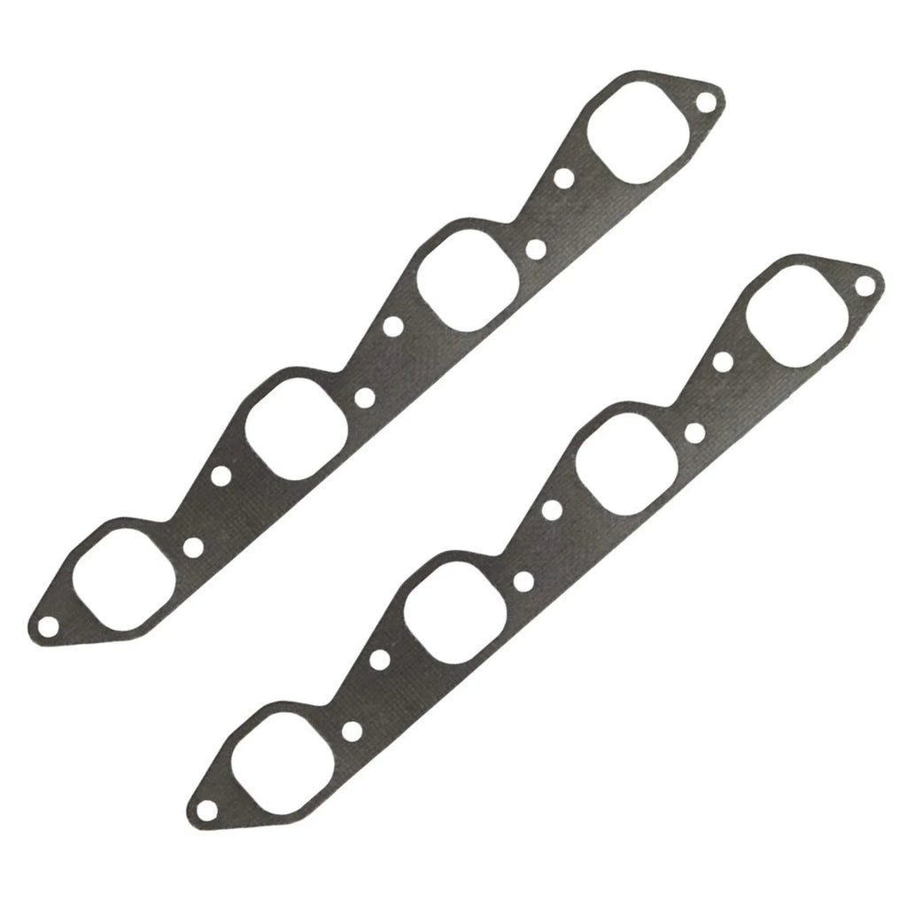 Set of 2 Exhaust Manifold Gaskets for Mercruiser (27-46820, OMC 909613, 3852472, 18-0418)