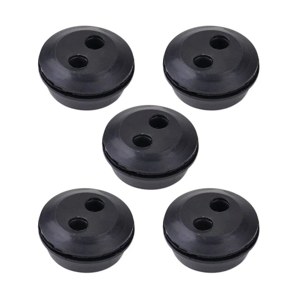 5pc Fuel Gas Tank Grommet for Stihl Husqvarna Homelite Lawn Mower (2 Hole)