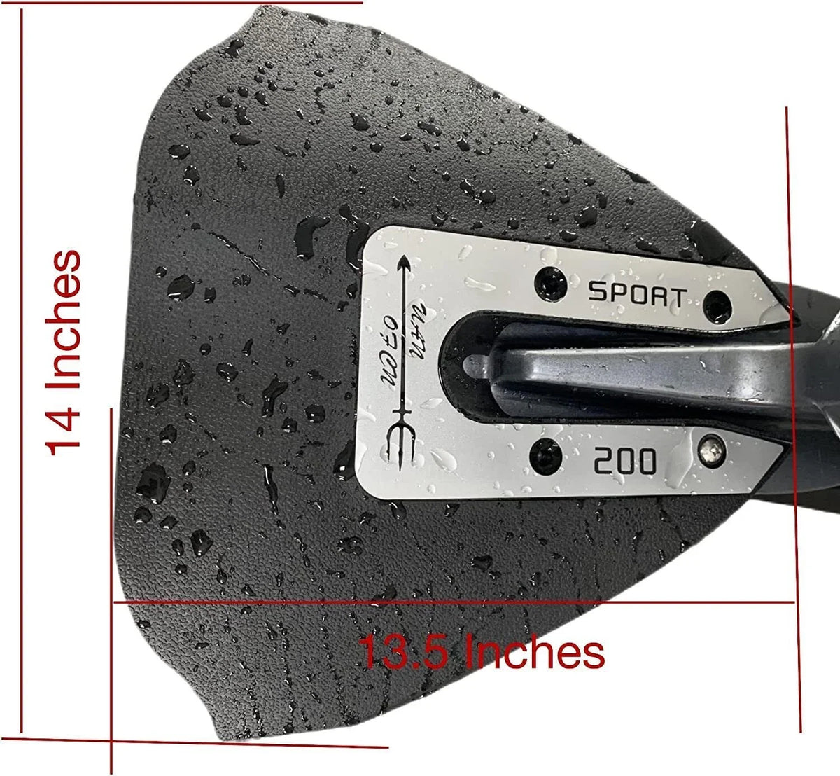 Sport 200 Whale Tail Hydrofoil Stabilizer for Outboards (8-40 HP)