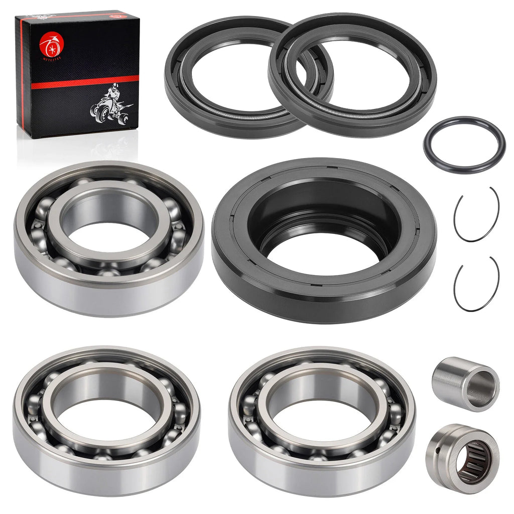 Rear Differential Bearing Seal Kit for Honda Rubicon TRX500FA TRX500FGA (2001–2023)