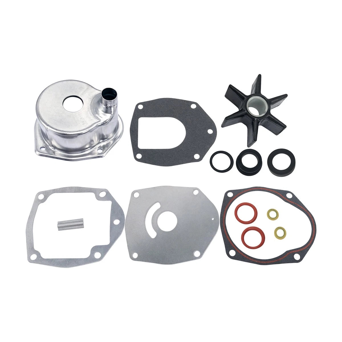 Water Pump Impeller Kit for Mercury 80 90 100 115 200 HP Outboard 46-817275A5