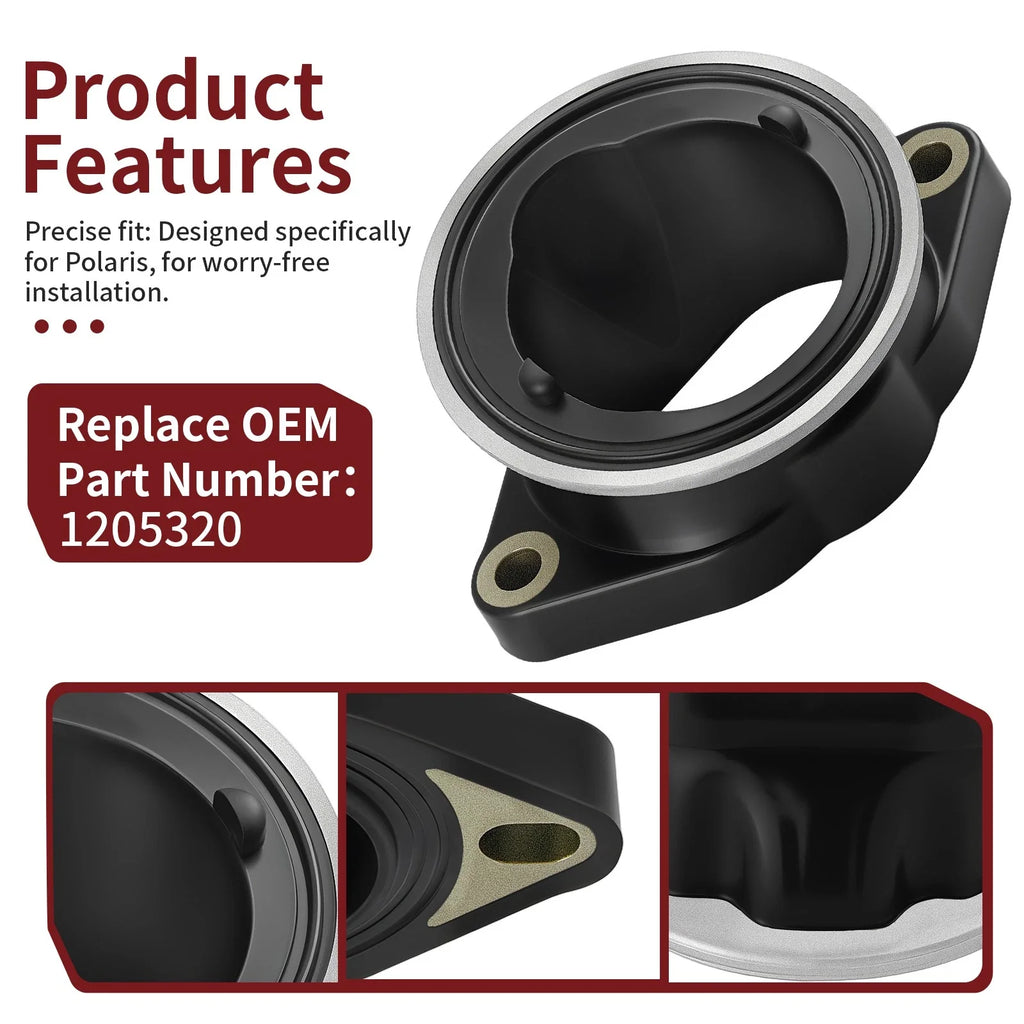 Intake Boot Manifold Adapter for Polaris RZR XP Turbo Pro XP 4 (2016–2025) 1205320