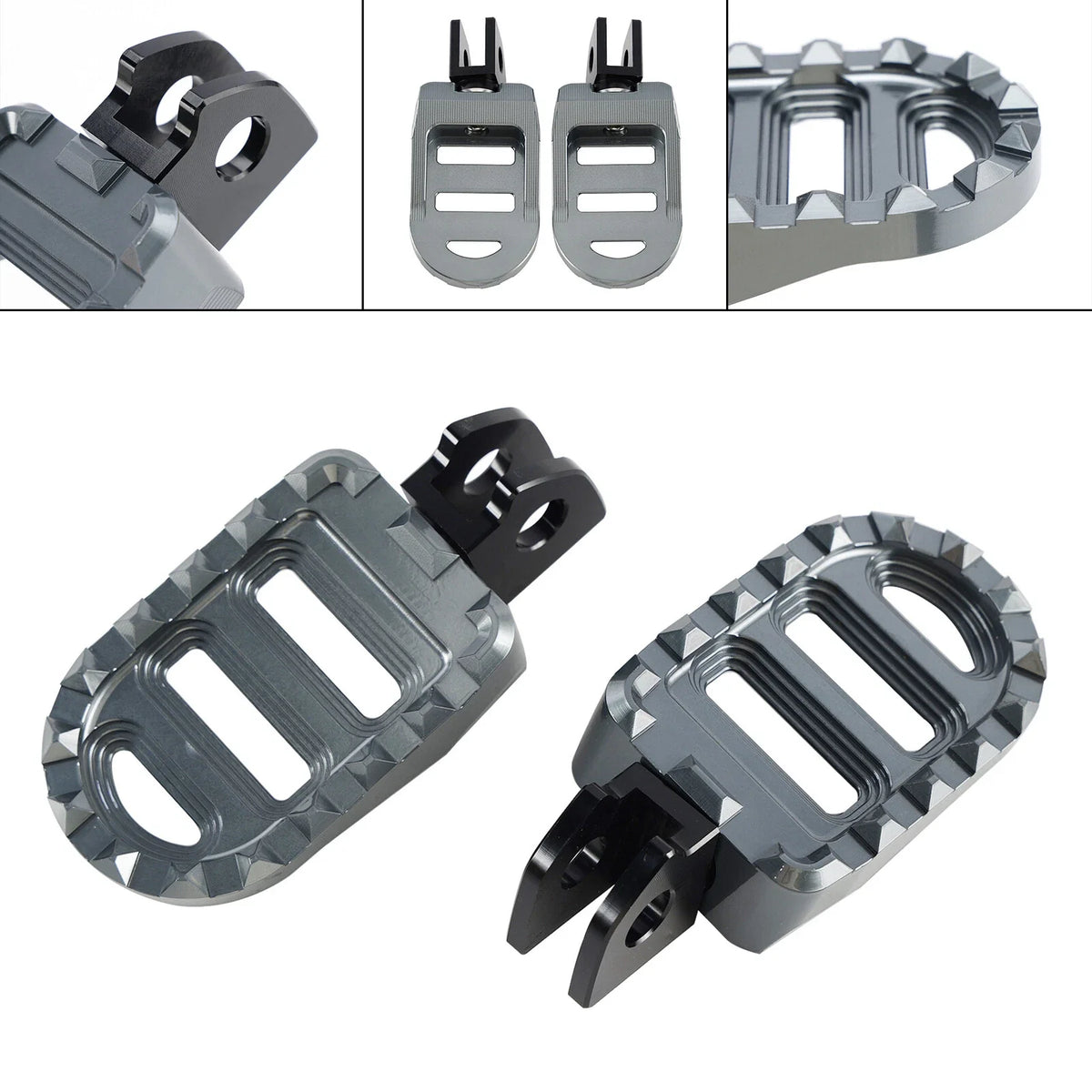 Front Footrests Foot Pegs for Kawasaki Vulcan S 650 (2016–2023)