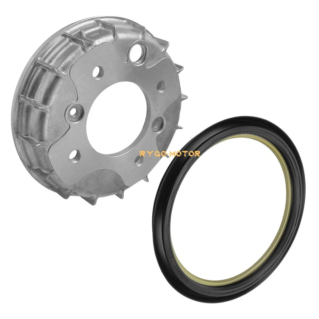 Front Brake Drum & Dust Seal Kit for Honda Foreman 400 450 (2000–2006)