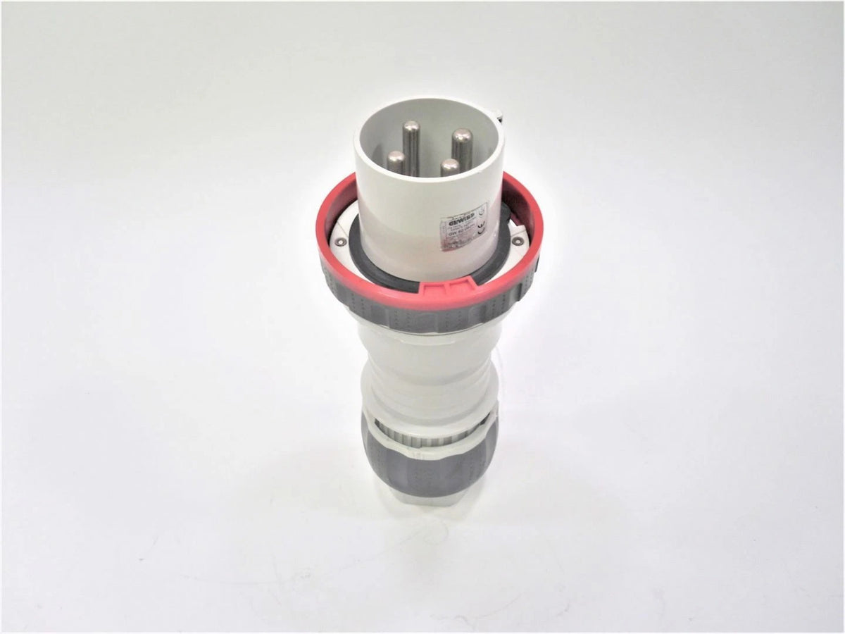 Gewiss GW60060H 125A 380-415V 50/60HZ Marine Shore Power Straight Plug