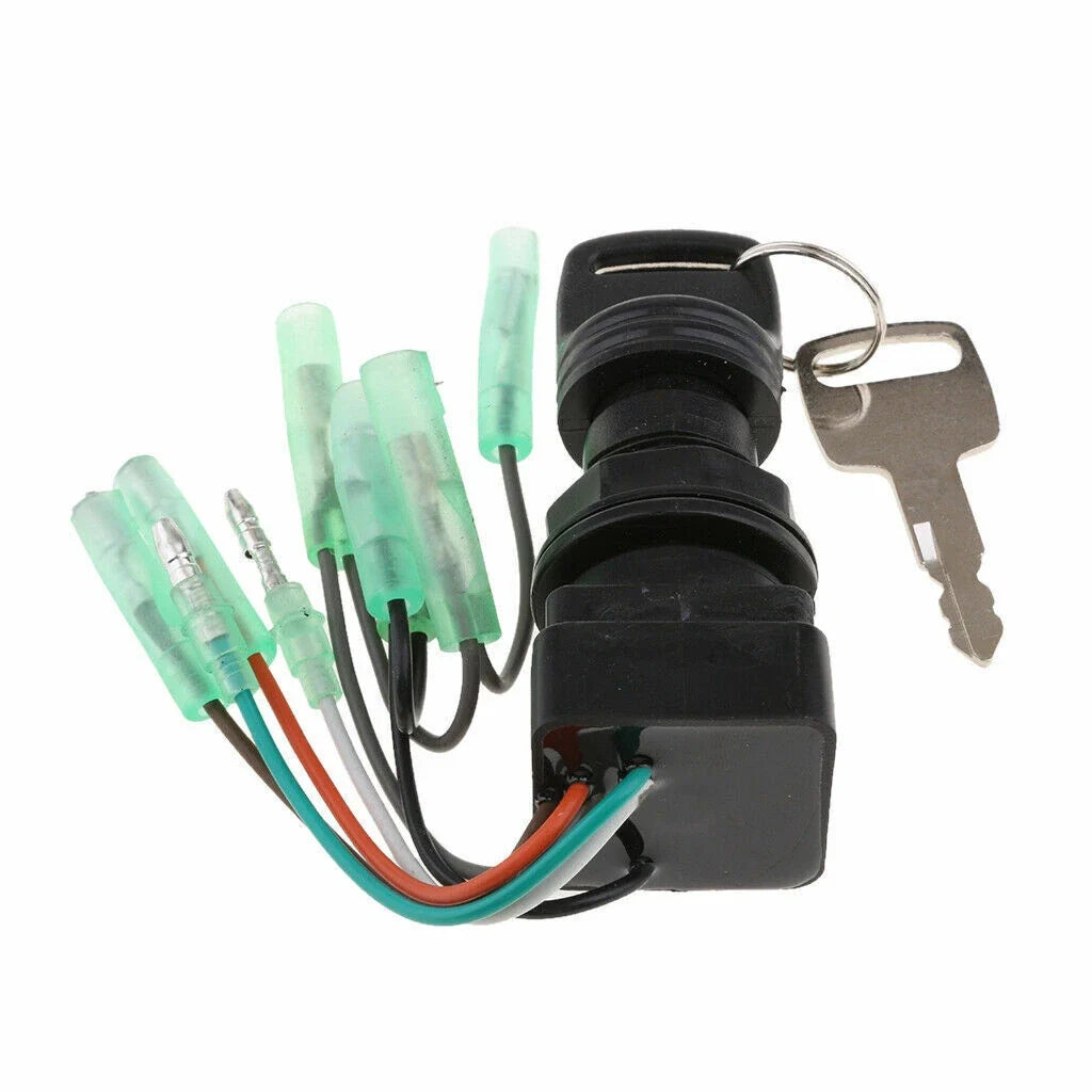 Ignition Key Switch for Suzuki Outboard Motor (37110-92E00) 2-4 Stroke