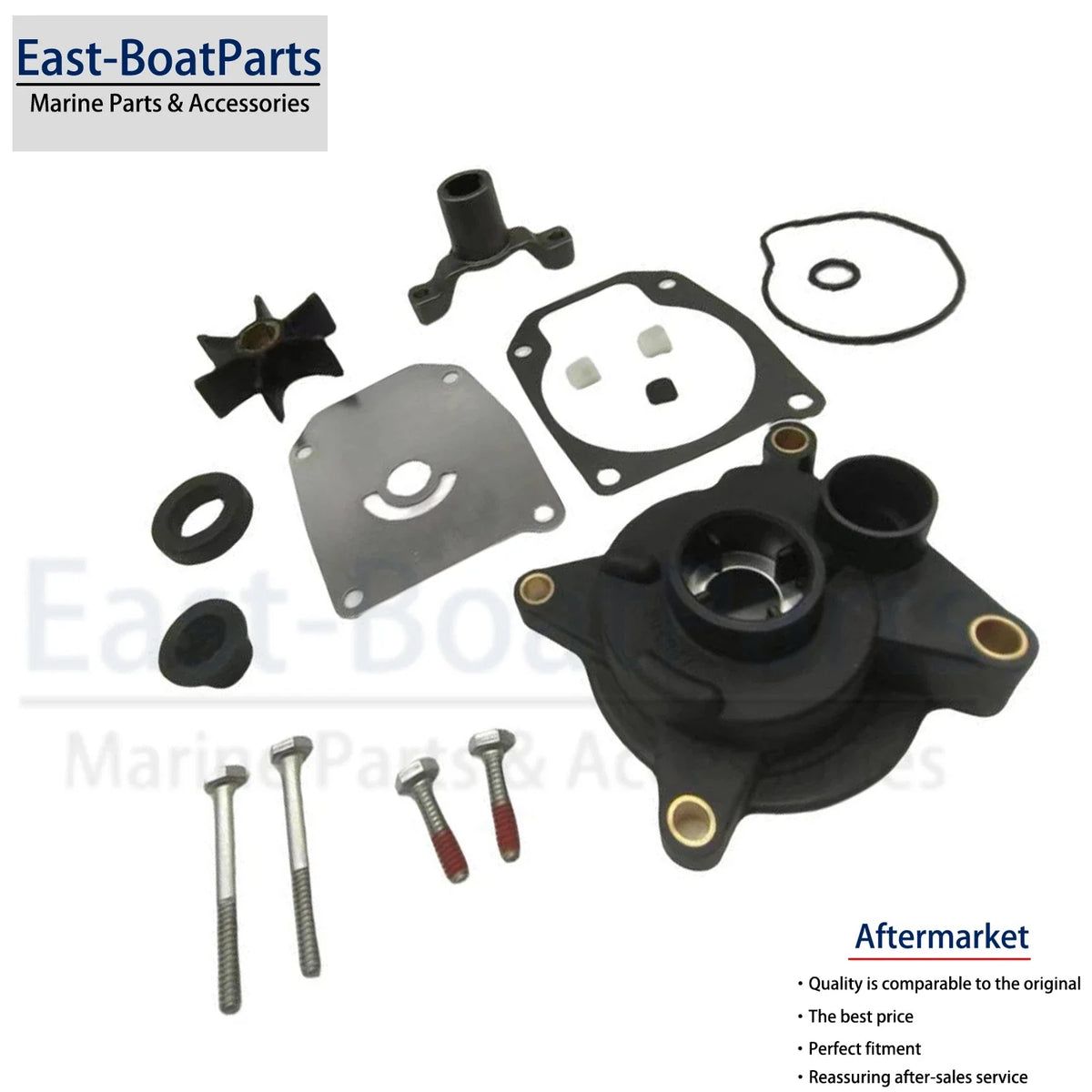 Water Pump Impeller Kit for Johnson Evinrude (0439077, 0396933)