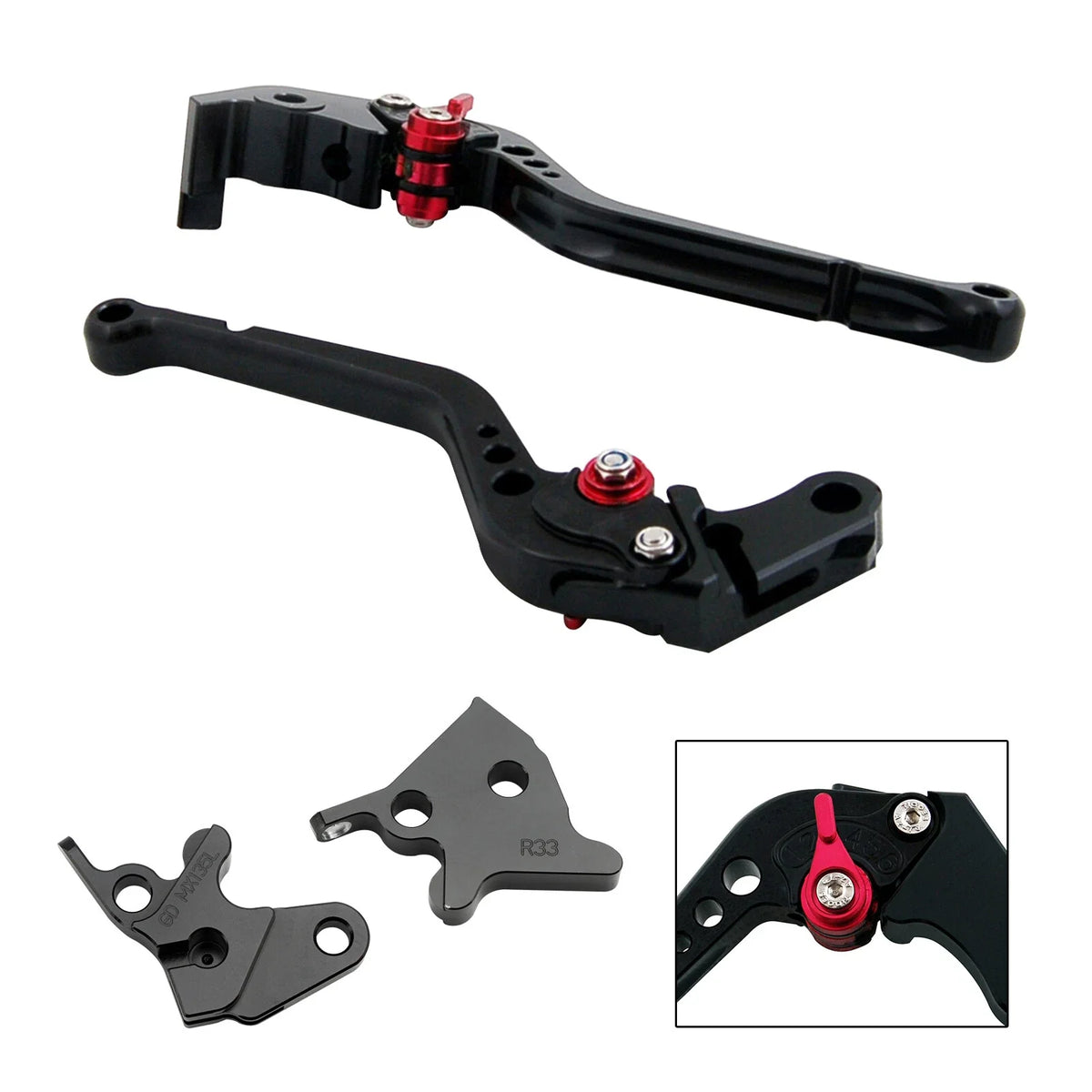 Long Clutch Brake Lever for Yamaha YBR125 (2005–2014) b7