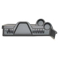Bass CAT Boat Blank Dash Switch Panel 57020 - 2197 Dark Gray