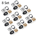Set of 8 Carburetor Diaphragm Repair Kit for Tillotson RK-1HE Stihl 038