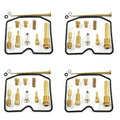 4X Carburetor Repair Kit for KVF360C Prairie 360 4x4 (2003–2012)